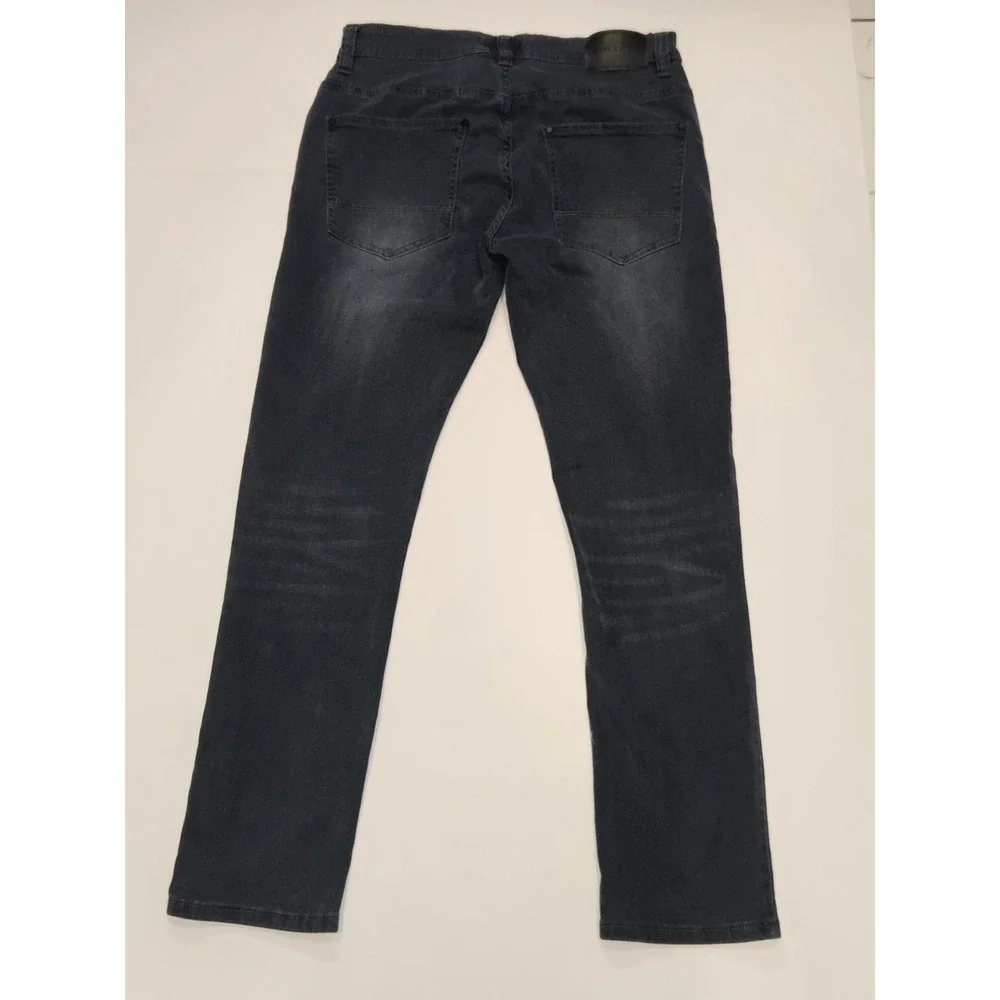 Steve's Jeans Men's 30x30 Dark Wash Stretch Denim Straight Leg Cotton Blend Pant